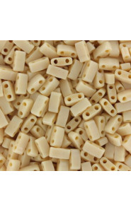 Miyuki half tila 5x2.4mm beads - Opaque pear HTL-493